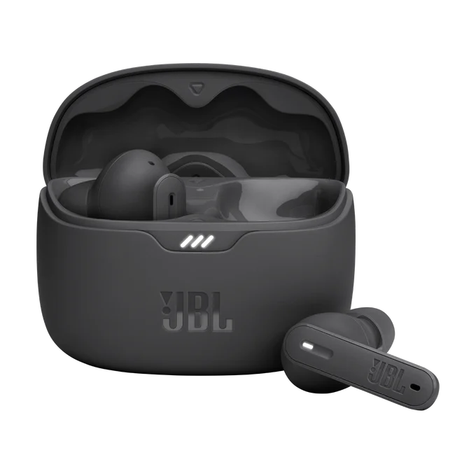 JBL Tune Beam Wireless Bluetooth Noise-Cancelling Earbuds - Black