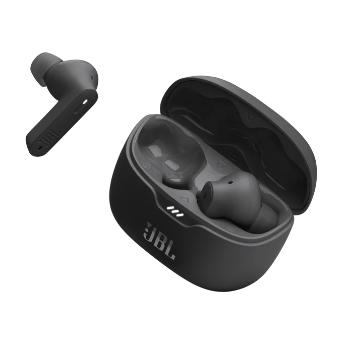 JBL Tune Beam Wireless Bluetooth Noise-Cancelling Earbuds - Black