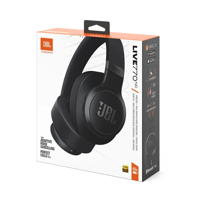 JBL Live 770NC Bluetooth Headphones - New