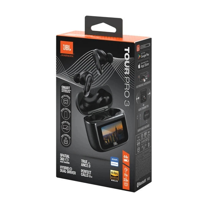 JBL Tour Pro 3 Bluetooth earbuds - New
